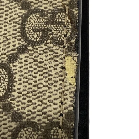 Auth GUCCI GG Plus / GG Supreme / Shelly 433665 Beige Dark Brown Multi PVC - Picture 12 of 16
